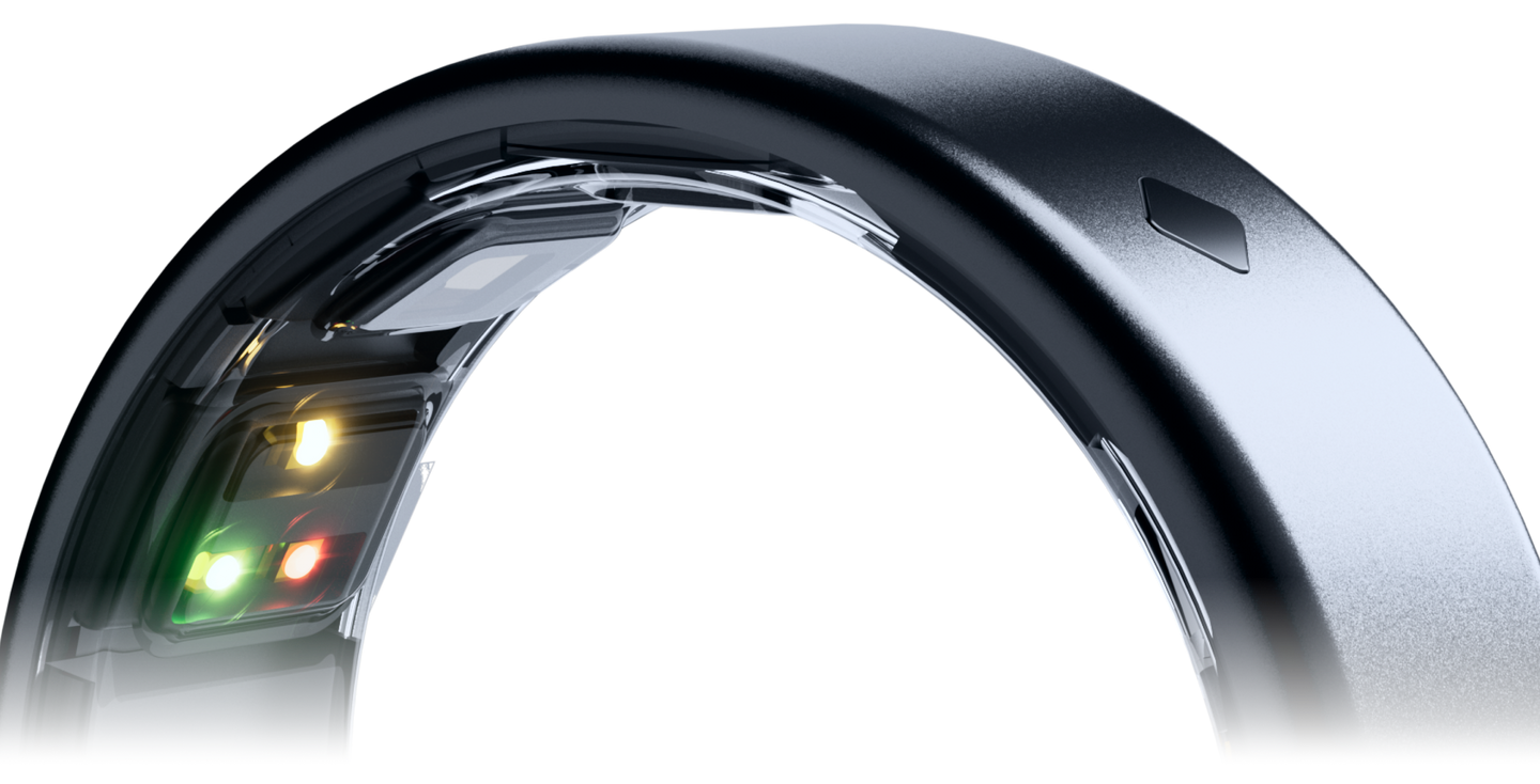 AIVELA Ring Pro internal sensor and charging detail
