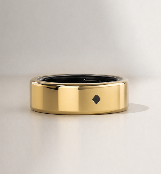AIVELA Ring Pro Champagne Gold finish