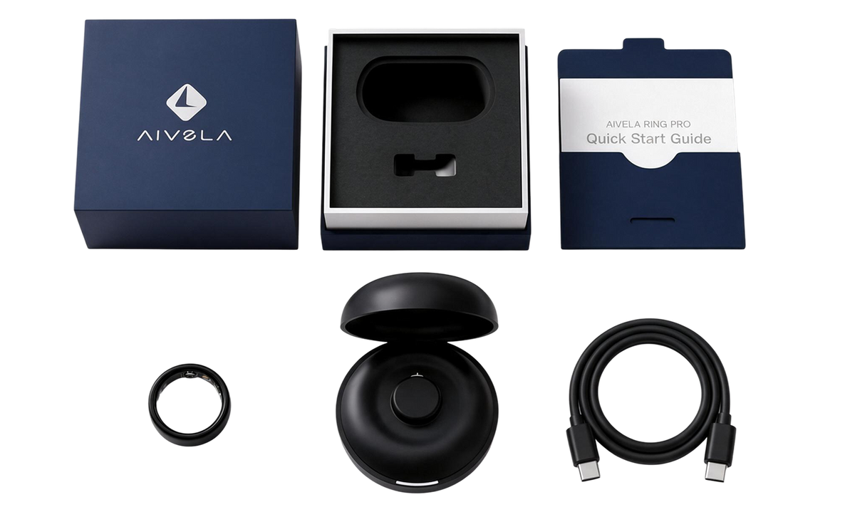 AIVELA Ring Pro packaging contents
