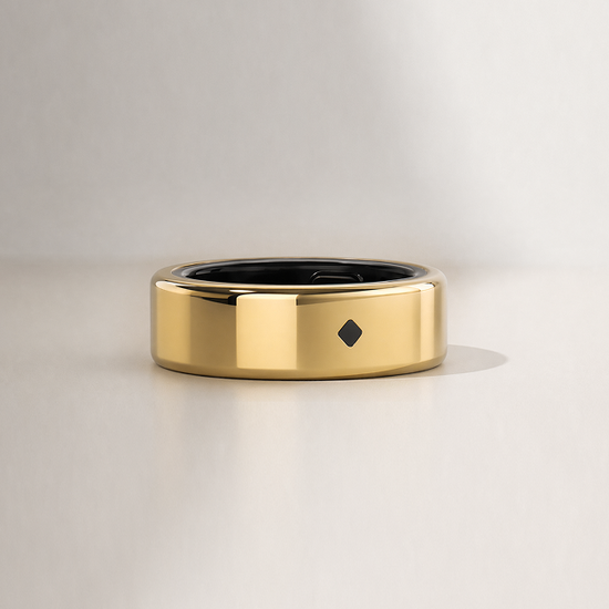 AIVELA Ring Pro Champagne Gold finish